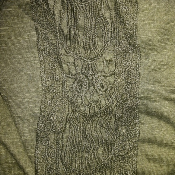 Boho Hunter Green Embroidered Long Sleeve Tunic - Picture 5 of 7